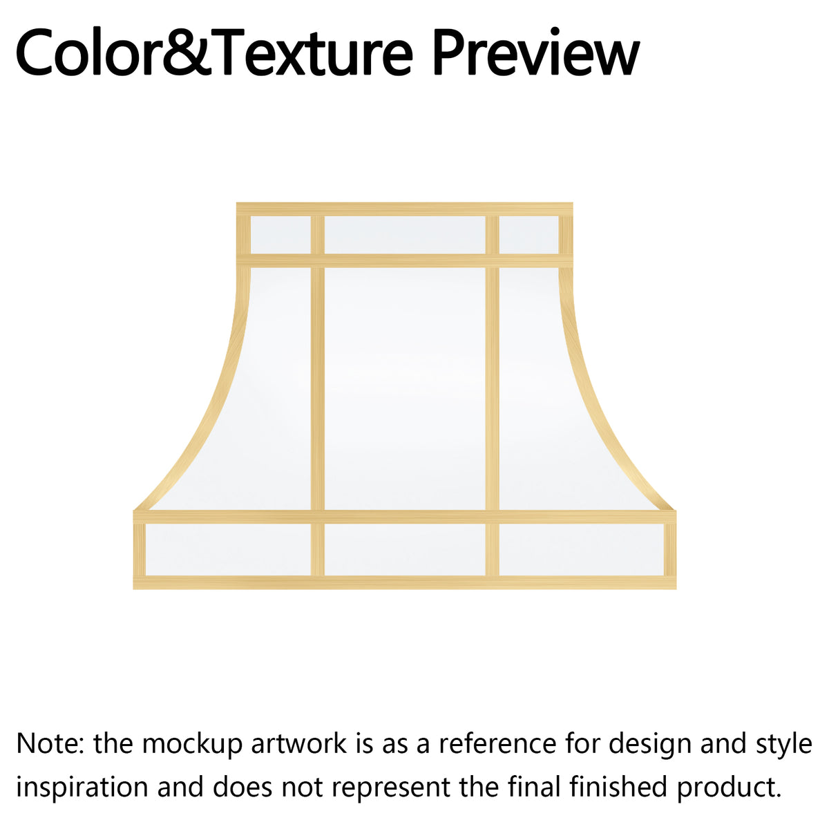 Fobest Custom Range Hood -50% Deposit Custom Link for Christina Loughran