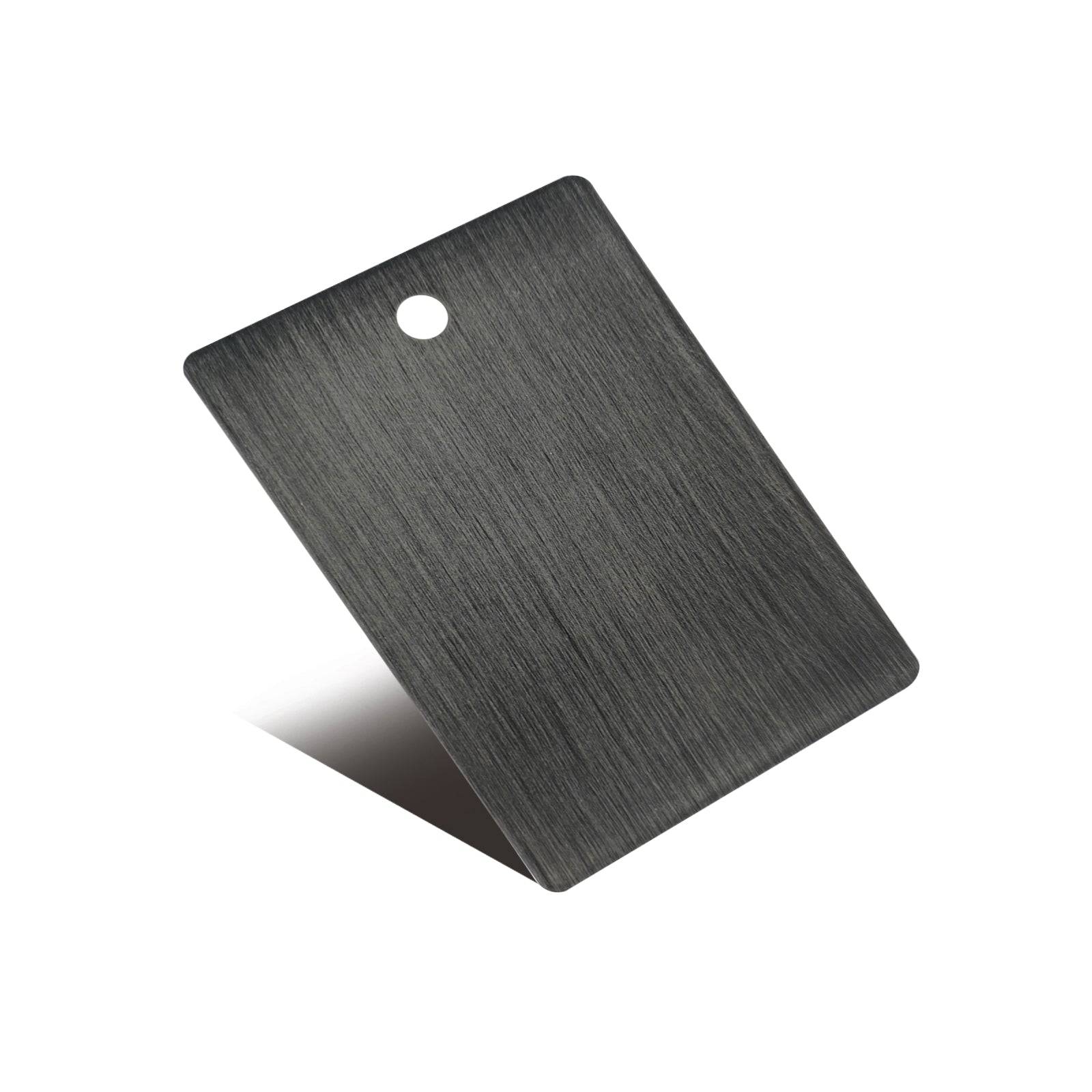 Fobest Brushed Grey Stianless Steel Sample