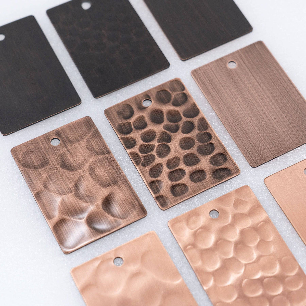 Fobest Copper Samples 9 packs (3 Colors x 3 Textures) - -Fobest Appliance