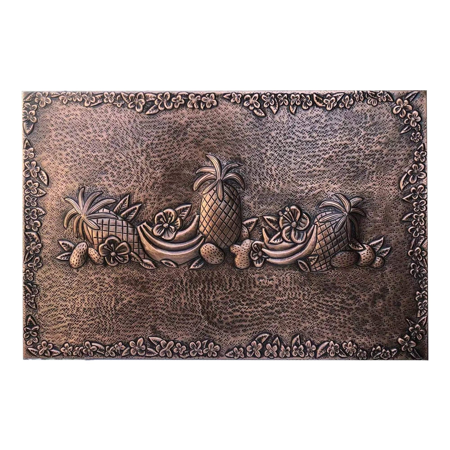 Fobest Handmade Copper Backsplash Kitchen Backsplash Wall Art Fruit Design-BK3 - -Fobest Appliance