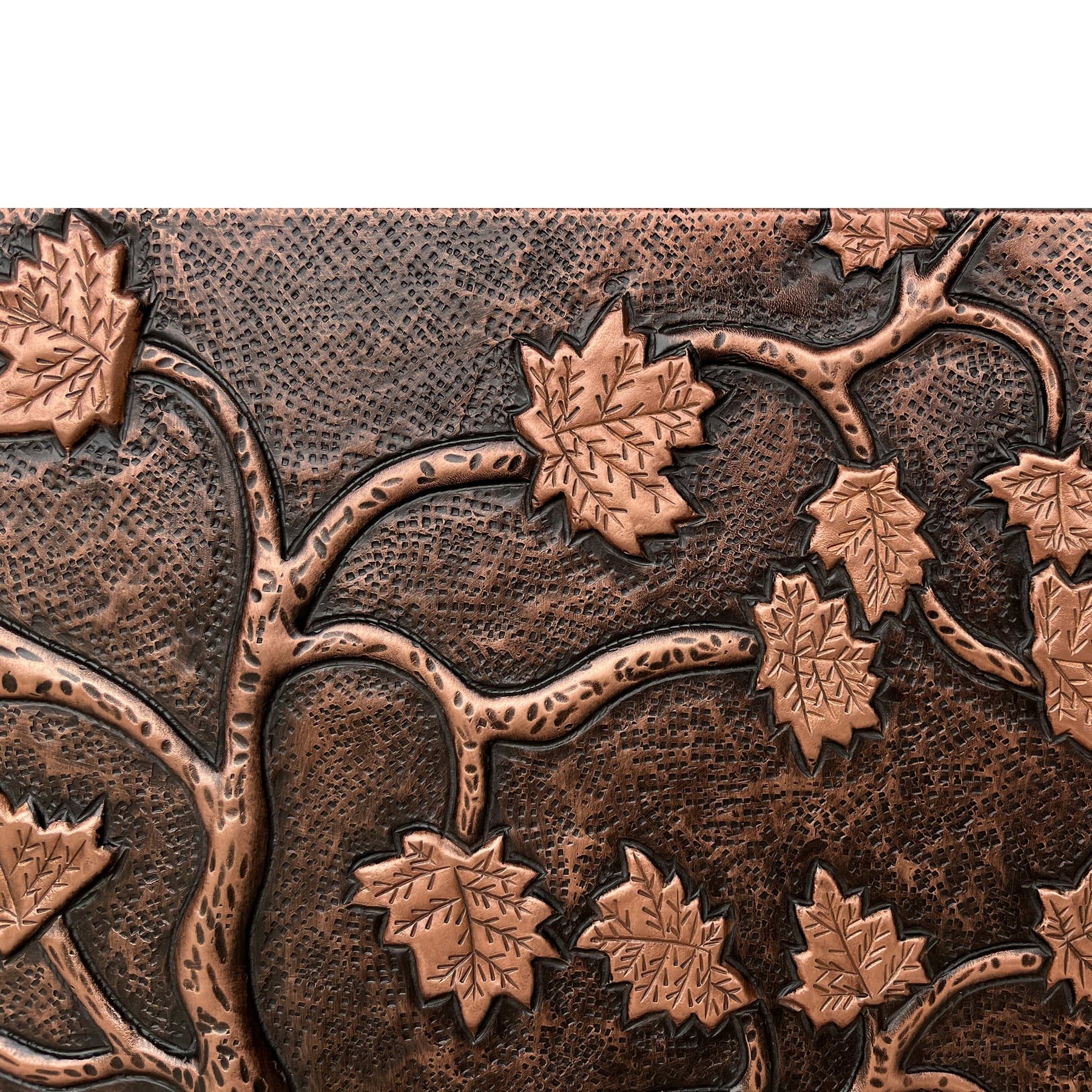 Fobest Handmade Copper Backsplash Kitchen Backsplash Wall Art Tree Design-BK1 - -Fobest Appliance