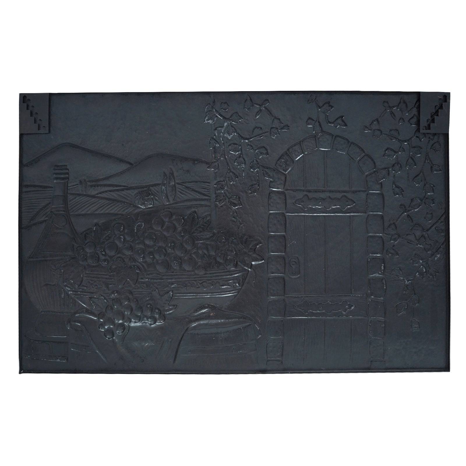 Fobest Handmade Copper Backsplash Kitchen Backsplash Wall Art Vineyard Design -BK6 - -Fobest Appliance