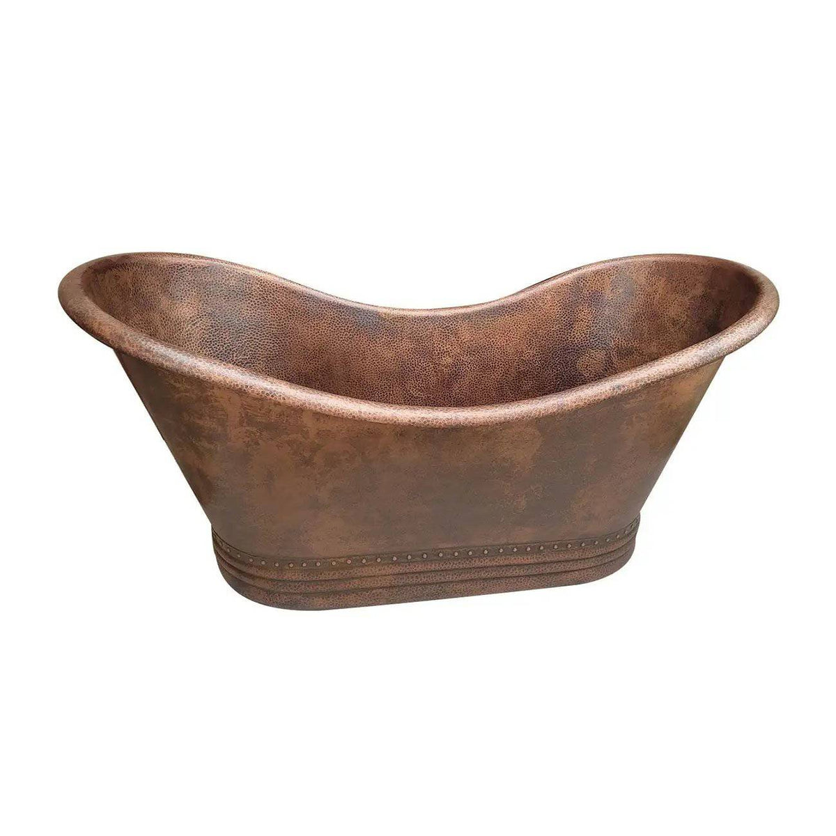 Fobest Handmade Double-Slipper Custom Vintage Copper Bathtub FBT-7 - -Fobest Appliance