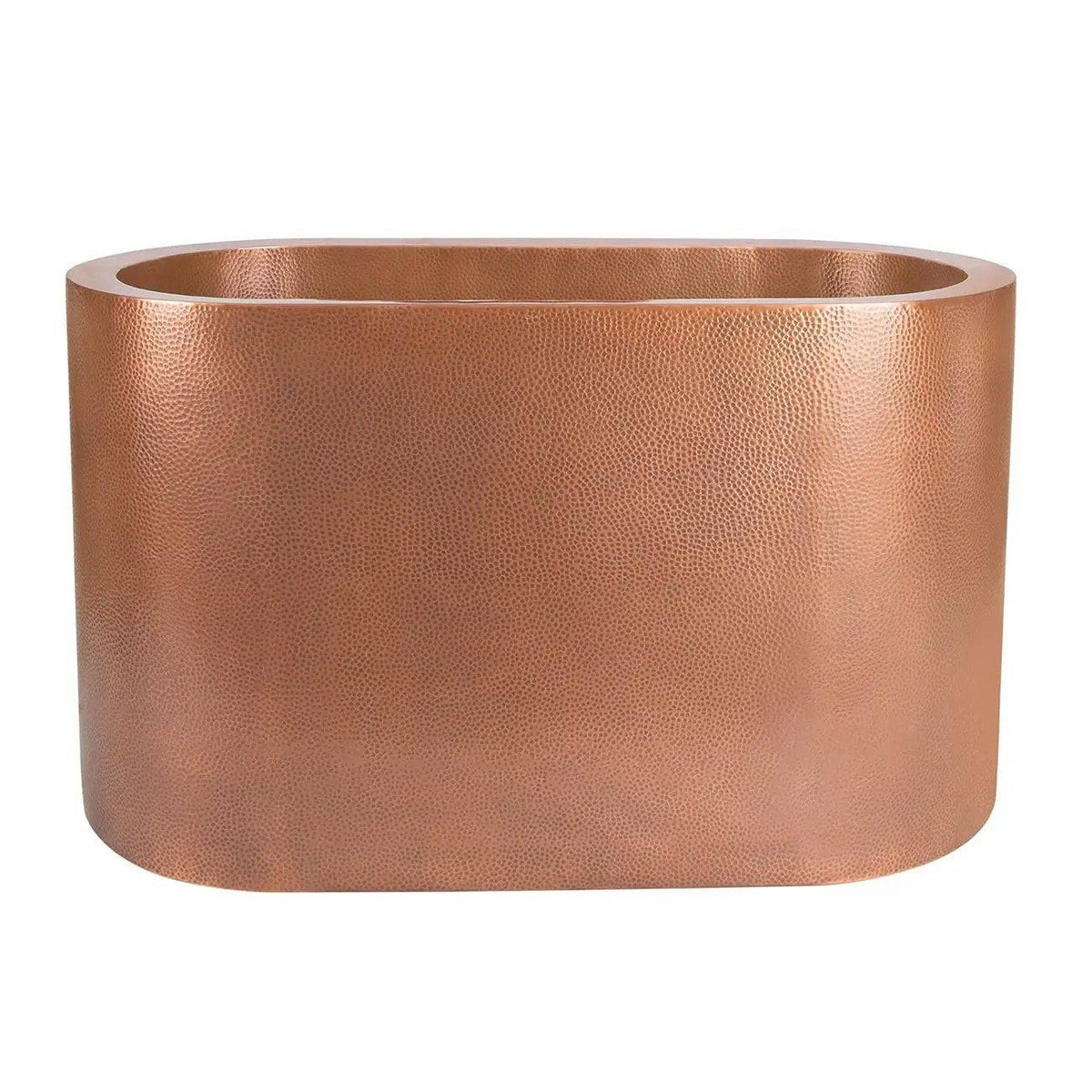 Fobest Handmade Double-Wall Custom Natural Copper Bathtub FDT-3 - -Fobest Appliance