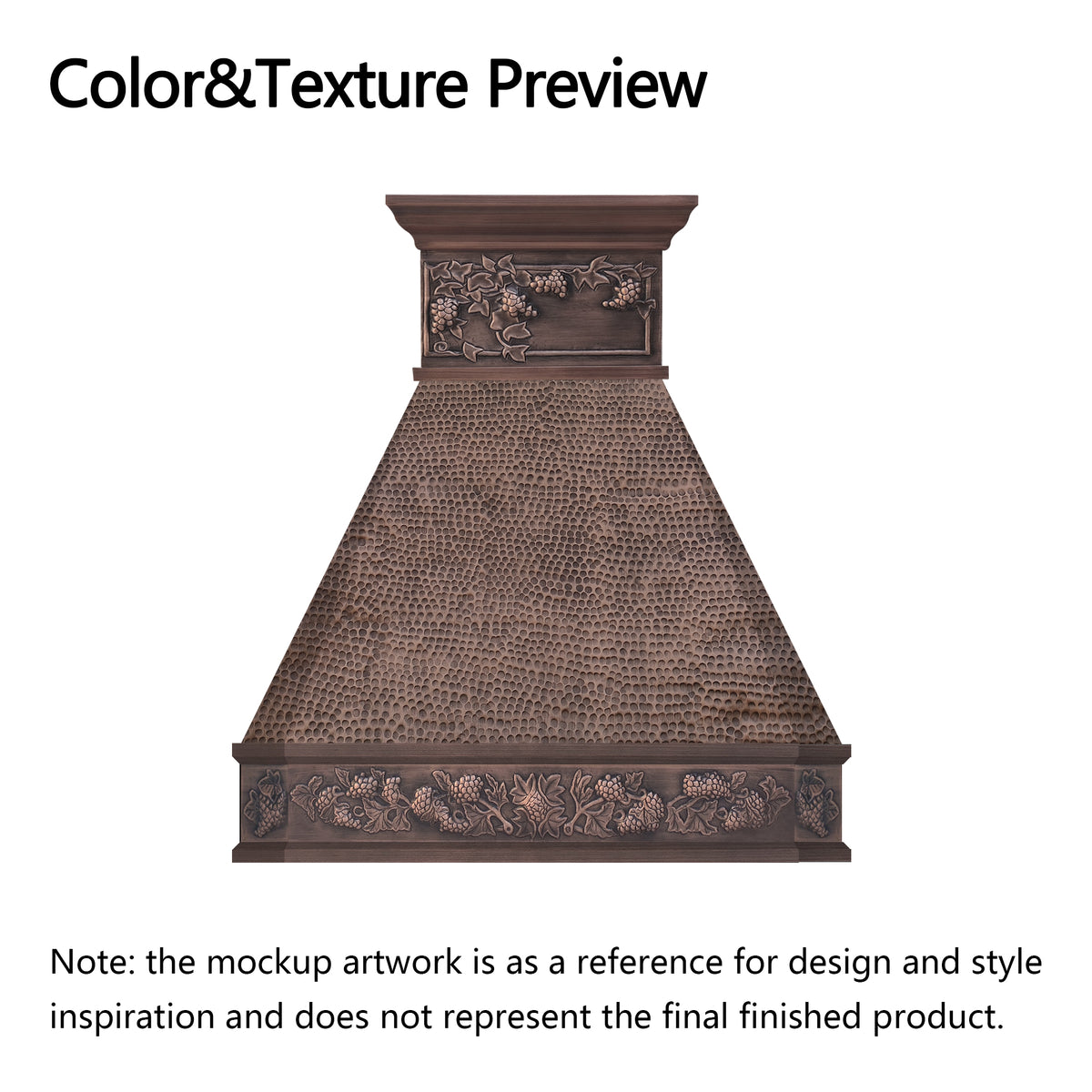 Fobest Custom Metal Range Hood -Custom Link for Svetlana