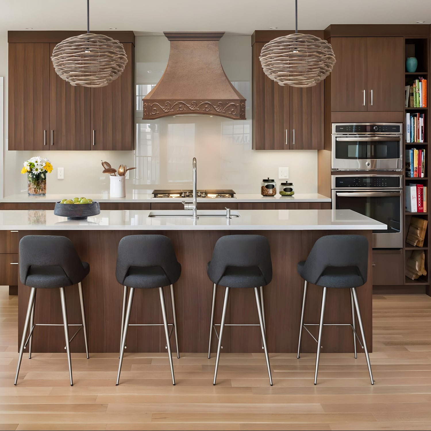 The Season of Warmth — Fobest Handcrafted Copper & Brass Range Hood for Farmhouse Kitchens