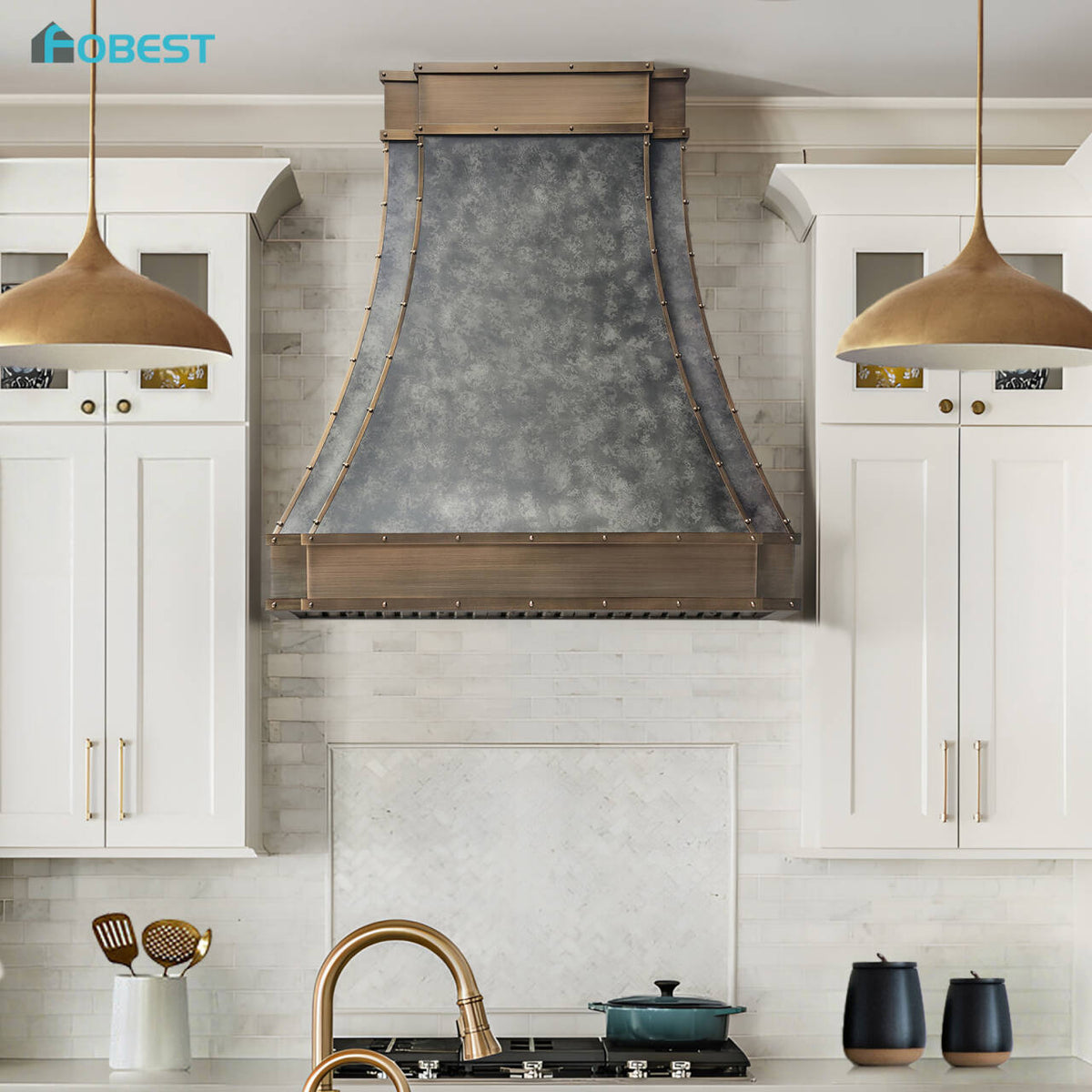 Custom Metal Range Hood: Exploring the Warmth and Character of Stainless Steel