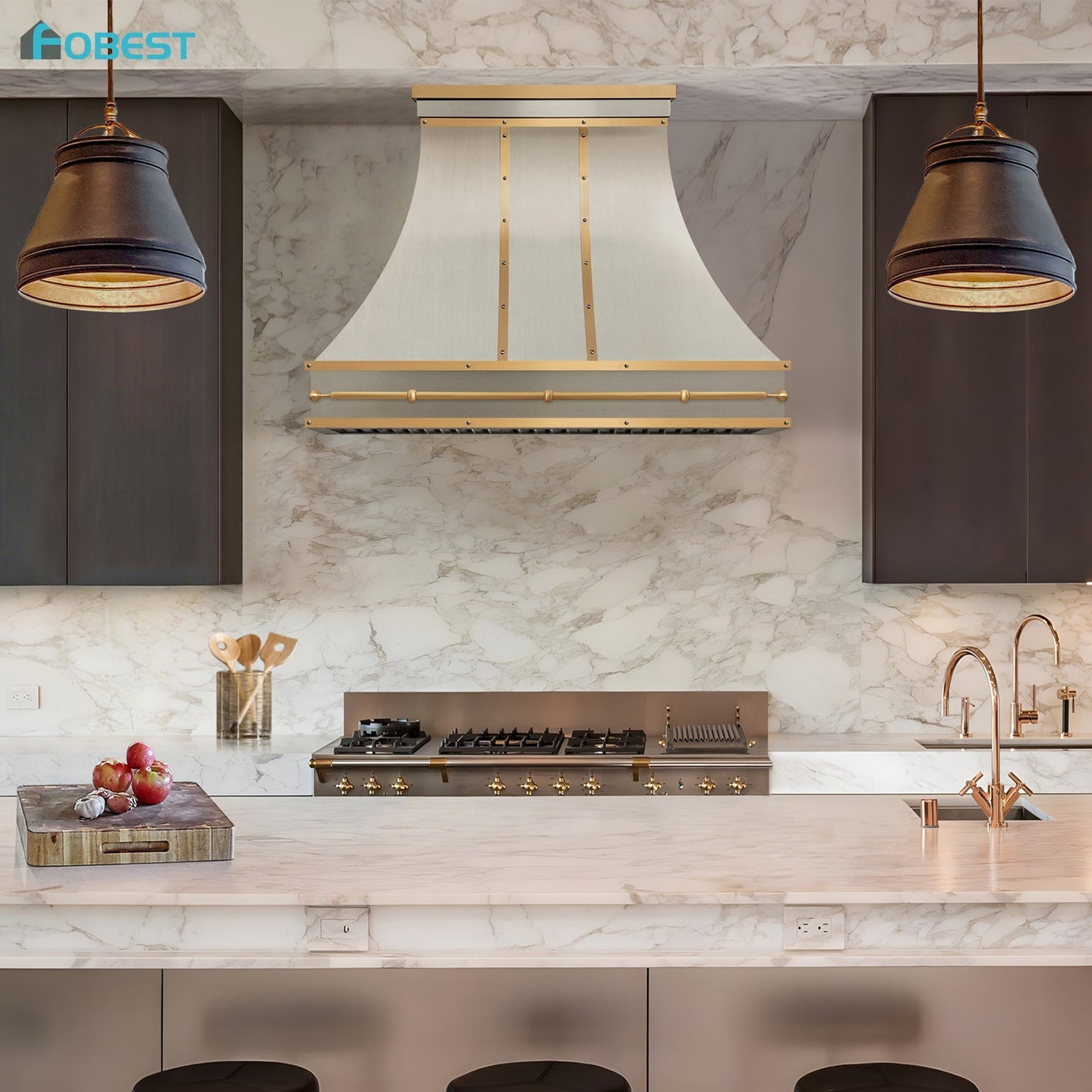 Winter Kitchen Makeover: Choosing the Perfect FOBEST Handcrafted Range Hood for a Cozy Home