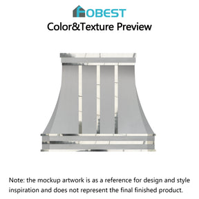 Fobest Custom Range Hood-FSS-318 Stainless Steel Metal Range Hood Custom Link for Liz