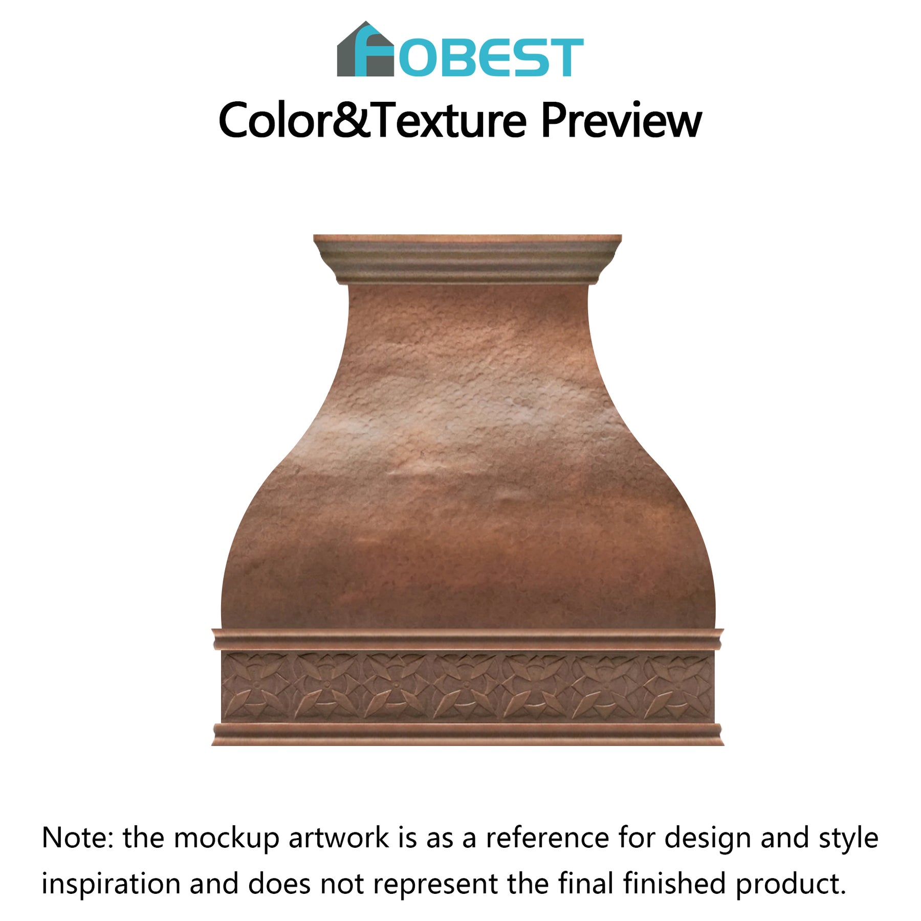 Fobest Custom Range Hood-FCP-341 Custom Link for Deb