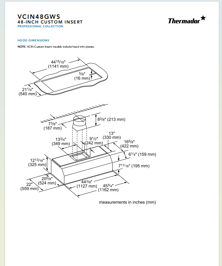 Fobest Custom Range Hood-Custom Link for Amanda