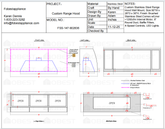 Fobest Custom Metal Range Hood FSS-147 - Custom Link for Dina Bandman