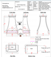Fobest Custom Range Hood-Custom Link for Christine