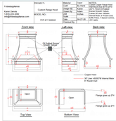 Fobest Custom Range Hood-Custom Link for JC