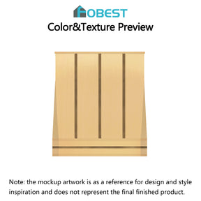 Fobest Custom Range Hood-FSS-116 Brass Metal Range Hood Custom Link for Kindle