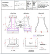 Fobest Custom Stainless Steel Kitchen Hood