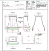 Fobest Custom Range Hood - Custom Link for FCP-52-Hope