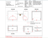 Fobest Custom Range Hood-FSS-337-Brass Metal Range Hood Custom Link for Bryn