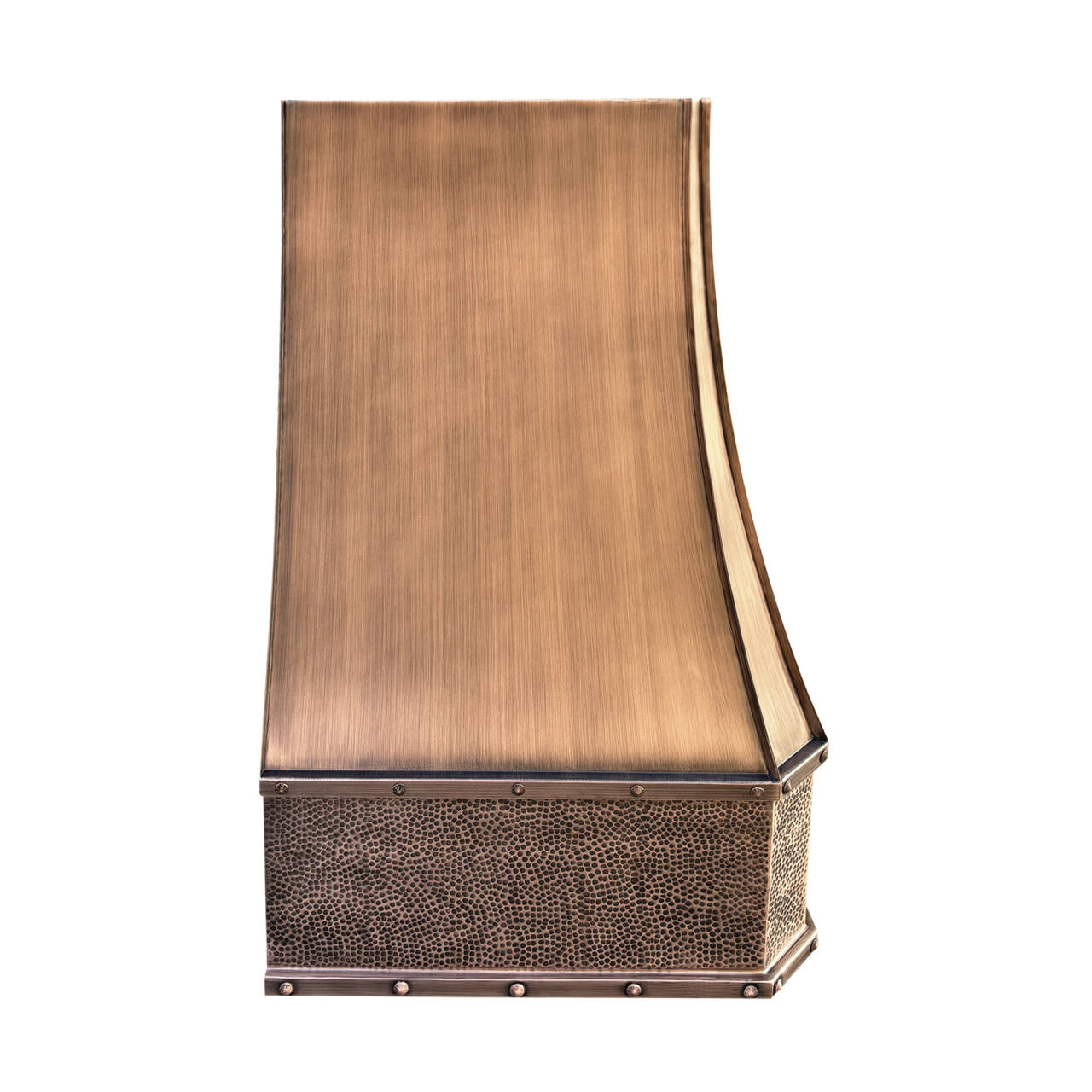 Fobest Instock Custom Antique Copper Range Hood with Smooth Finish FCP-99