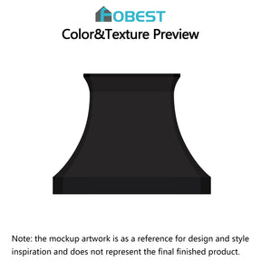 Fobest Custom Range Hood-FSS-457-Stainless Steel  Metal Range Hood Custom Link for Steve