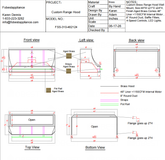 Fobest Custom Range Hood-Custom Link for Jennifer