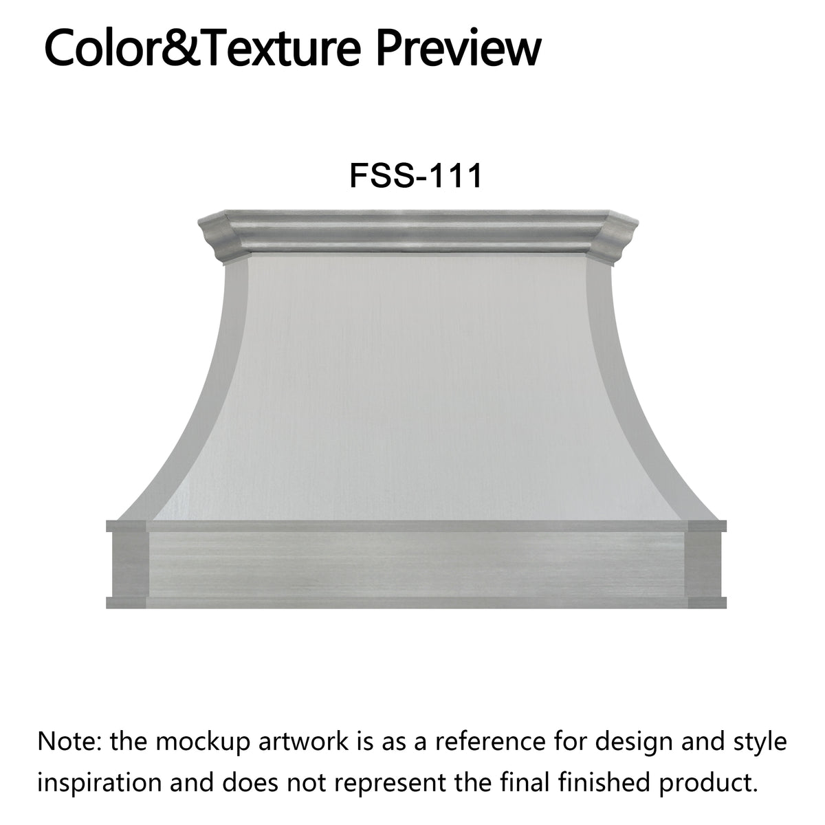 Fobest Custom Metal Range Hood FSS-111 Custom Link for Ellen