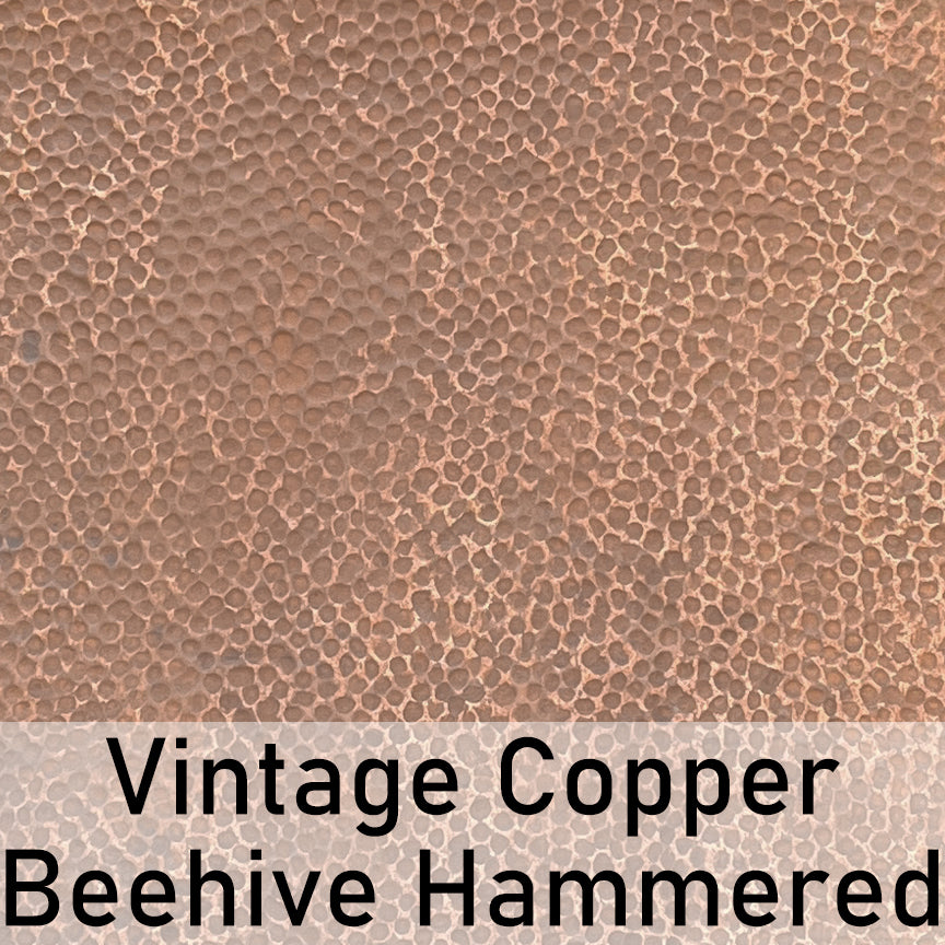 Fobest vintage copper beheeive hammered texutre