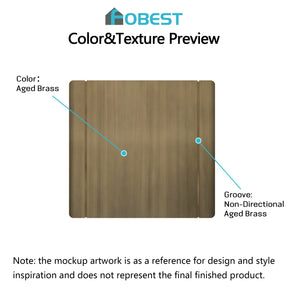 Fobest Custom Range Hood-FSS-333 Brass Metal Range Hood Custom Link for Caralee