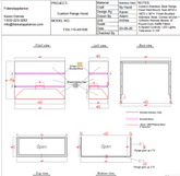 Fobest Custom Range Hood FCP-110 Custom Link for Steve