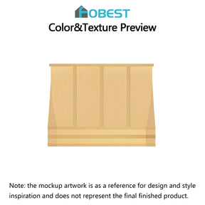 Fobest Custom Range Hood-FSS-310 Brass Metal Range Hood Custom Link for Ramon