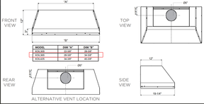 Fobest Custom Metal Range Hood FSS-3 Custom Link for Harper