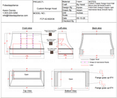 Fobest Custom Range Hood-FCP-42 Copper Metal Range Hood Custom Link