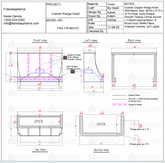 Fobest Custom Metal Range Hood FSS-116-Custom Link for Catherine Biele