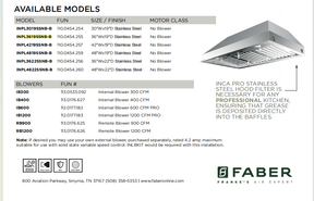Fobest Custom Range Hood-FSS-72 Stainless Steel Metal Range Hood Custom Link for Susan