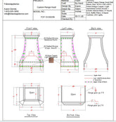Fobest Custom Range Hood - Custom Link for Nicole Merwin