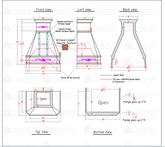 Fobest Custom Metal Range Hood FCP-32 -50% Deposit Custom Link for Darlene 