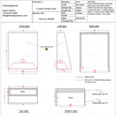 FOBEST Custom FSS-221 Range Hood – Custom Order Link for Lauren