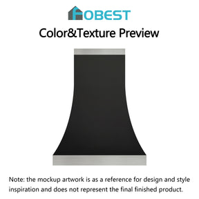 FOBEST Custom Range Hood- FSS-372 Custom Link for Maria