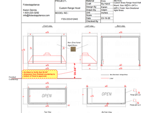 Fobest Custom Range Hood-FSS-333 Custom Link