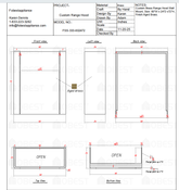 Fobest Custom Metal Range Hood FSS-333 Custom Link for Cammie