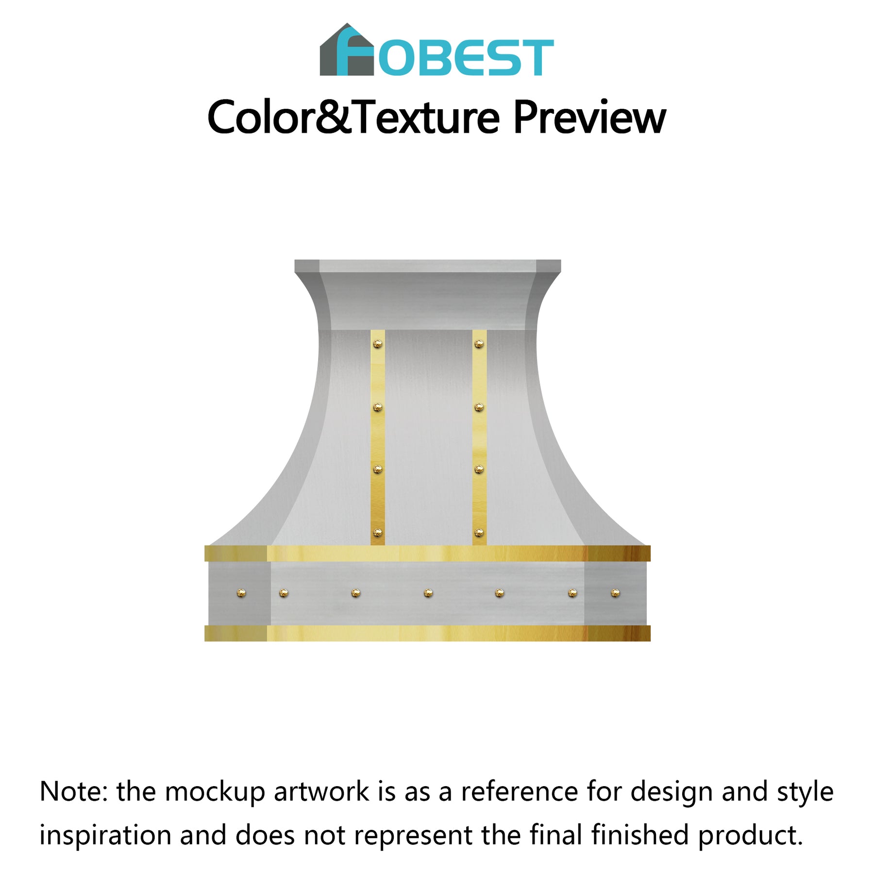 Fobest Custom Range Hood-Custom Link for Barbara