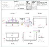 Fobest Custom Range Hood - Custom Link for Dayani Tipple