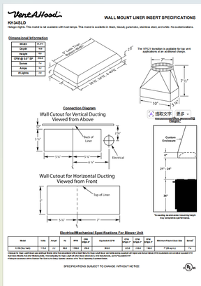 FOBEST Custom FSS-333 Range Hood – Custom Order Link for Eva