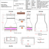 Fobest Custom Range Hood-FCP-29 Copper Metal Range Hood Custom Link for Laurie