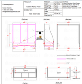 Fobest Custom Range Hood-FSS-154 Custom Link for Yuliya