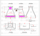 Fobest Custom Metal Range Hood & Copper Sink-Custom Link for Svetlana