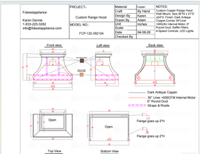 Fobest Custom Range Hood-Custom Link David&Donna