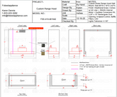 Fobest Custom Metal Range Hood FSS-419 Custom Link for  Eric Robison