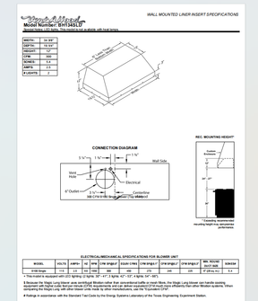 Fobest Custom Metal Range Hood FSS-356 Custom Link for Alexis 