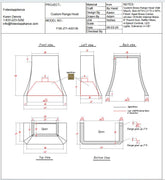 Fobest Custom Range Hood - Custom Link for Mary Bynum